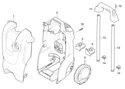 KÄRCHER Ersatzteile Hochdruckreiniger K 4 Compact HILTI *EU 1.637-322.0-A Gehaeuse