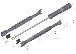 KÄRCHER Professional Ersatzteile Hochdruckreiniger Kaltwasser HD 6/15 M Edition Power Control EU 1.150-937.0 PowerControl Strahlrohr 25034