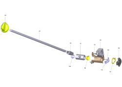 KÄRCHER Professional Ersatzteile Bodenreiniger BD 50/50C BpPack 80Ah + 850 straight 1.127-049.0 Kugelhahn Magnetventil kpl. B50 24V