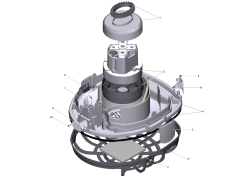 KÄRCHER Professional Ersatzteile Sauger T 12/1 EU 1.355-153.0 Saugturbine