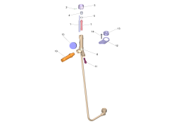 KÄRCHER Professional Ersatzteile Hochdruckreiniger Heisswasser HDS 4.5/22-4 M Ea 1.071-908.0 Sicherheitsblock