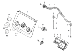 KÄRCHER Professional Ersatzteile Hochdruckreiniger Heisswasser HDS 4.5/22-4 M Ea 1.071-908.0 Instrumententafel
