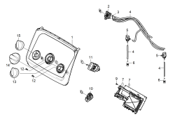 KÄRCHER Professional Ersatzteile Hochdruckreiniger Heisswasser HDS 5.0/30-4 S Ec 1.071-920.0 Instrumententafel