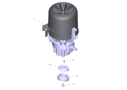 KÄRCHER Professional Ersatzteile Hochdruckreiniger Kaltwasser HD 7/14-4 MXA Plus EU 1.524-947.0 Set Motor kpl. HD 7/14-4 M *EU