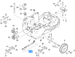 KÄRCHER Professional Ersatzteile Hochdruckreiniger Heisswasser HDS 9/18-4 MX EU-I 1.077-918.0 Gehaeuse Unterteil