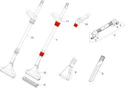 KÄRCHER Professional Ersatzteile Spruehextraktion SEG 10-2 Wuerth EU 1.100-232.0 Zubehoer