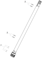 KÄRCHER Professional Ersatzteile Spruehextraktion SEG 10-2 Wuerth EU 1.100-232.0 Saugrohr kpl.