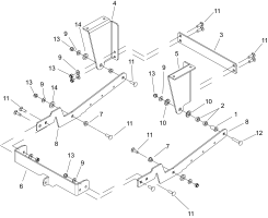 KÄRCHER Professional Ersatzteile Sauger CHARIOT iVACUUM 34 1.012-565.0 Brush Deck Linkage