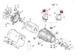 KÄRCHER Professional Ersatzteile Hochdruckreiniger Heisswasser HDS 5/12 C EU 1.272-200.0 Motor
