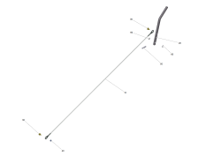 KÄRCHER Professional Ersatzteile Kehrmaschinen KM 75/40 W P Edition 0 Set Seilzug