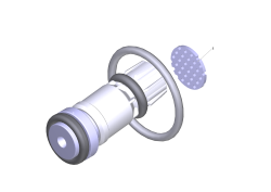 KÄRCHER Professional Ersatzteile Hochdruckreiniger Kaltwasser Rotor Rohr D21/090 4.765-003.0 Ersatzteil-Set Duese 020