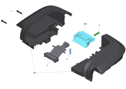 KÄRCHER Ersatzteile Hochdruckreiniger K 2 Battery Set *EU 1.117-220.0-A Gehaeuse oben kpl. K2 Battery