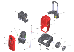 KÄRCHER Professional Ersatzteile Hochdruckreiniger Kaltwasser HD 6/15 MX Plus Loxam EU 1.150-938.0 Einheit HD 6/15 MX Plus Loxam *EU