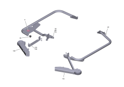 KÄRCHER Professional Ersatzteile Bodenreiniger B 200 R Bp Pack Dose+285AhAGM+D110 1.246-207.0 Set Rammschutz Buerstenkopf D110