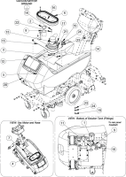 KÄRCHER Professional Ersatzteile Bodenreiniger BRC 46/76 W 1.008-605.0 SOLUTION TANK