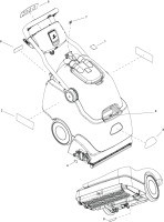KÄRCHER Professional Ersatzteile Bodenreiniger CLIPPER DUO 16 120 VAC 1.008-048.0 DECAL