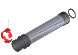 KÄRCHER Professional Ersatzteile Sauger PR 8-L 1.527-195.0 Saugschlauch verpackt PR 8-L