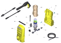 KÄRCHER Ersatzteile Hochdruckreiniger K 2 Compact *EU 1.673-500.0-A K 2 Compact *EU