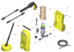 KÄRCHER Ersatzteile Hochdruckreiniger K 2 Compact Home *EU 1.673-503.0-A K 2 Compact Home *EU
