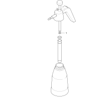 KÄRCHER Professional Ersatzteile Sauger Spruehflasche 1,0L 6.394-409.0 Spruehflasche 1,0L