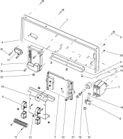 KÄRCHER Professional Ersatzteile Sauger CV86 Vacuum All Models Groups-Englewood 0.250-917.0 CONTROL LOWER CV86 LITHIUM