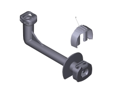 KÄRCHER Ersatzteile Hochdruckreiniger KHD 4-1 PatioDeck AS *EU 1.679-220.0-A HD-Abgang lang mit Klammer