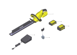 KÄRCHER Ersatzteile Heckenschere HGE 18-50 Battery *INT 1.444-240.0 HGE 18-50 Battery *INT