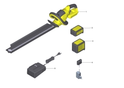 KÄRCHER Ersatzteile Heckenschere HGE 36-60 Battery *INT 1.444-250.0 HGE 36-60 Battery *INT