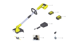 KÄRCHER Ersatzteile Rasentrimmer LTR 18-30 Battery Set *EU 1.444-311.0 LTR 18-30 Battery Set *EU