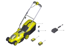 KÄRCHER Ersatzteile Rasenmäher LMO 18-36 Battery *INT 1.444-420.0 LMO 18-36 Battery *INT