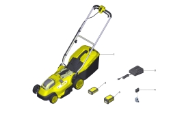KÄRCHER Ersatzteile Rasenmäher LMO 18-36 Battery Set *EU 1.444-421.0 LMO 18-36 Battery Set *EU