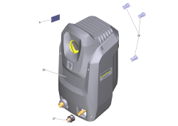KÄRCHER Professional Ersatzteile Hochdruckreiniger Kaltwasser HD 7/17 M St EU 1.151-950.0 ETL HD 7/17 P Modul