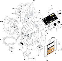 KÄRCHER Professional Ersatzteile Hochdruckreiniger Heisswasser HDS 5.0/32 Pe Cage 1.575-616.0 CONTROL BOX