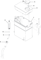 KÄRCHER Professional Ersatzteile Hochdruckreiniger Heisswasser HDS 5.0/32 Pe Cage 1.575-616.0 FLOAT TANK