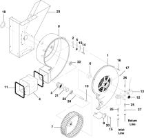 KÄRCHER Professional Ersatzteile Hochdruckreiniger Heisswasser HDS 5.0/32 Pe Cage 1.575-616.0 BLOWER