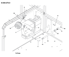 KÄRCHER Professional Ersatzteile Hochdruckreiniger Heisswasser HDS 5.6/35 PE CAGE 1.575-606.0 FLOAT TANK