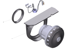 KÄRCHER Professional Ersatzteile Sauger Vario Vac 22 EU 1.378-618.0 Geblaesemotor kpl. Ersatz