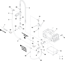 KÄRCHER Professional Ersatzteile Hochdruckreiniger Heisswasser HDS 5.6/35 1123CC 1.110-622.0 PUMP/UNLOADER