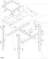 KÄRCHER Professional Ersatzteile Hochdruckreiniger Heisswasser HDS 5.0/30 Ec ST NG 440V 3ph 1.109-743.0 Frame