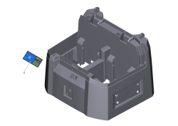 KÄRCHER Professional Ersatzteile Hochdruckreiniger Kaltwasser HD 4/11 C Bp Pack EU 1.520-925.0 Aufnahme Batterie nur fuer Ersatz