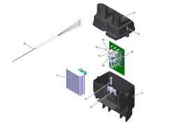 KÄRCHER Professional Ersatzteile Hochdruckreiniger Kaltwasser HD 4/11 C Bp Pack EU 1.520-925.0 E-Kasten kpl.