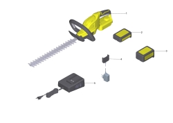 KÄRCHER Ersatzteile Heckenschere HGE 18-45 Battery *INT 1.444-230.0 HGE 18-45 Battery *INT