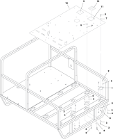 KÄRCHER Professional Ersatzteile Hochdruckreiniger Heisswasser SSD-603569E SHARK 1123CC 1.110-620.0 Platform Isolator
