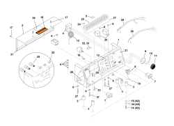 KÄRCHER Professional Ersatzteile Hochdruckreiniger Heisswasser SSD-603569E SHARK 1123CC 1.110-620.0 Control Box
