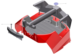 KÄRCHER Professional Ersatzteile Sauger VC 20-UL EU 1.184-680.0 Griff kpl.