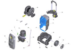KÄRCHER Professional Ersatzteile Hochdruckreiniger Kaltwasser HD 7/14-4 MXA Plus EU 1.524-947.0 Einheit HD 7/14-4 MXA Plus *EU