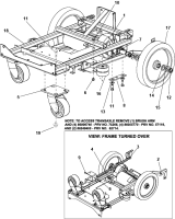 KÄRCHER Professional Ersatzteile Bodenreiniger BRC 46/76 W 1.008-650.0 FRAME ASSEMBLY
