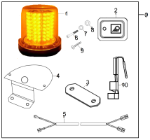 KÄRCHER Professional Ersatzteile Bodenreiniger B 90 R (ROLL) 9.398-439.0 Bausatz Licht von advertencia