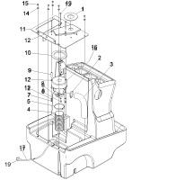 KÄRCHER Professional Ersatzteile Bodenreiniger AP 100/50 M Turbine 9.398-610.0