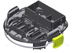 KÄRCHER Professional Ersatzteile Sauger NT 75/2 Tact² Me EU 1.667-288.0 Gehaeuse Grundplatte kpl.